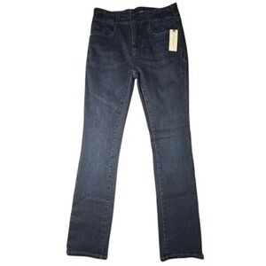 Anthropologie Pilcro High-Rise Skinny Corset Jeans Size 26 NWT Dark Wash Blue